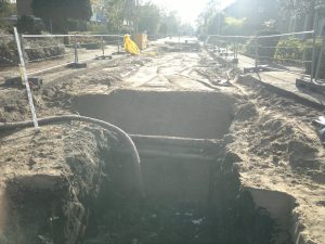 Saneringswerkzaamheden Scholeksterstraat te Landsmeer