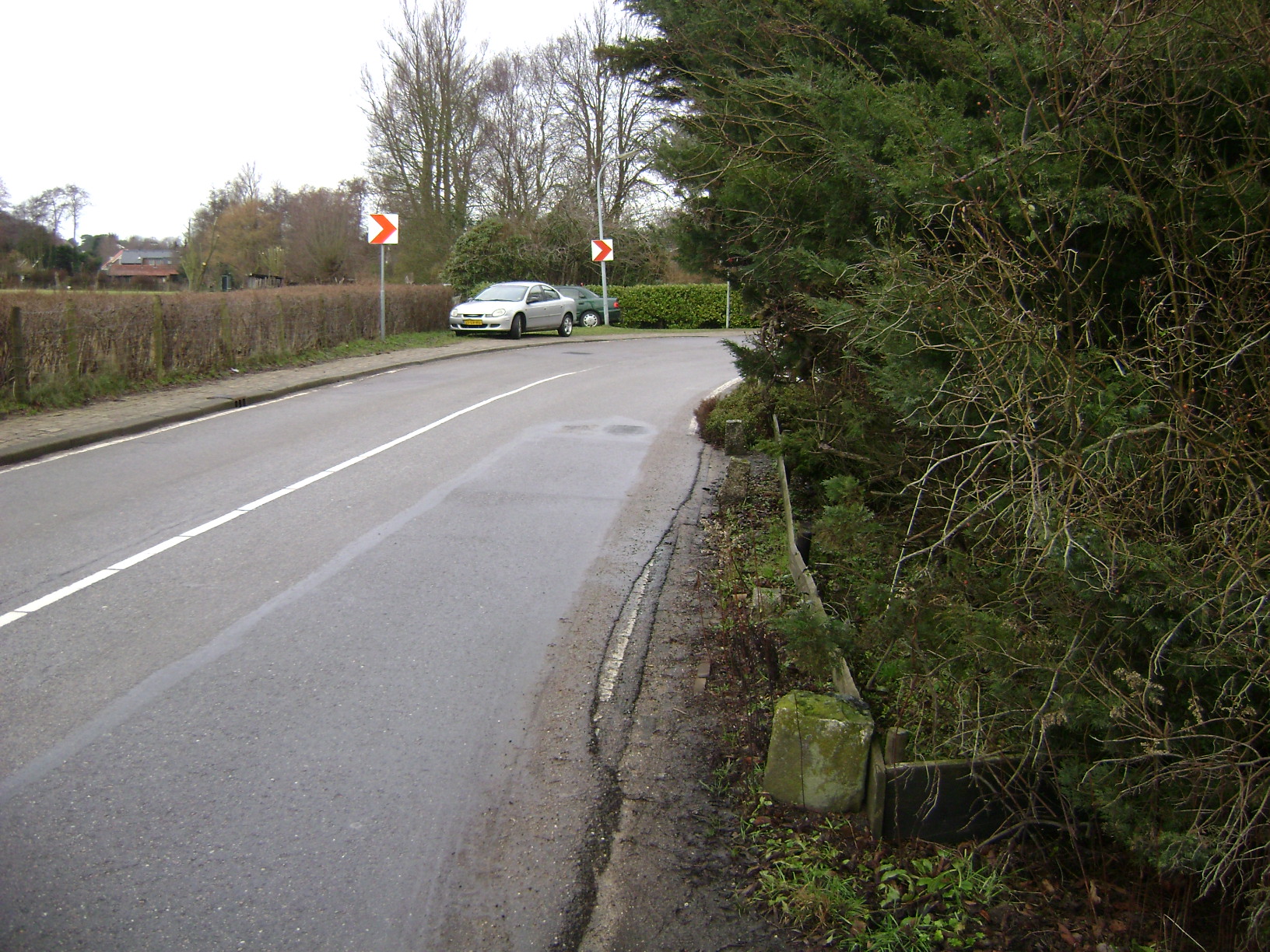 oude situatie Heereweg te Schoorl